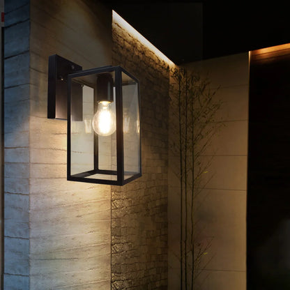 Automatic Dusk to Dawn Outdoor Wall Sconce | Smart Sensor-Controlled Lighting