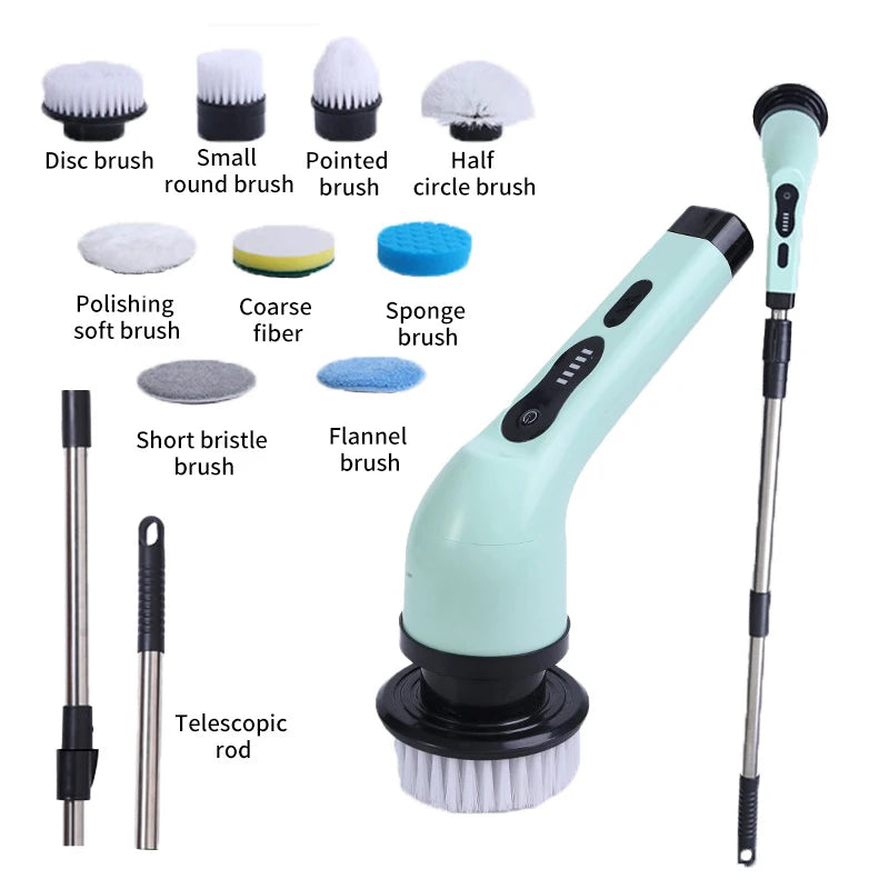 Powerful Cordless Electric Cleaning Brush | Effortless Deep Cleaning for Home