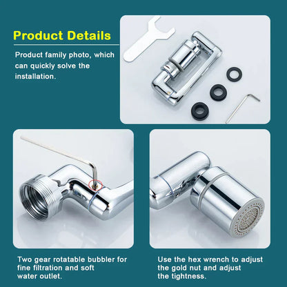 Smart Swivel Faucet Extension System