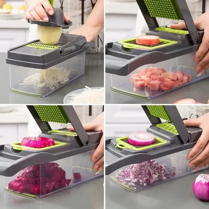 Ultimate 14-in-1 Vegetable Prep Chopper & Slicer