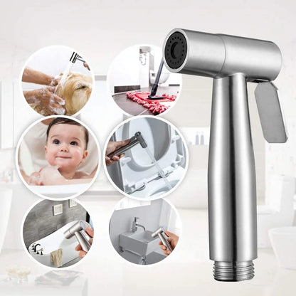 Premium Handheld Stainless Steel Bidet Sprayer Kit