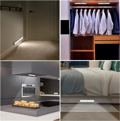 Bright Rechargeable LED Motion Sensor Light | Ideal for Cabinets & Closets